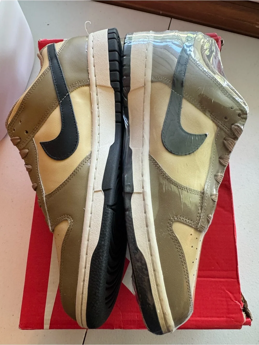 Nike Dunk Low Dark Driftwood, Size 9.5M/11W. Brand New in OG Box.